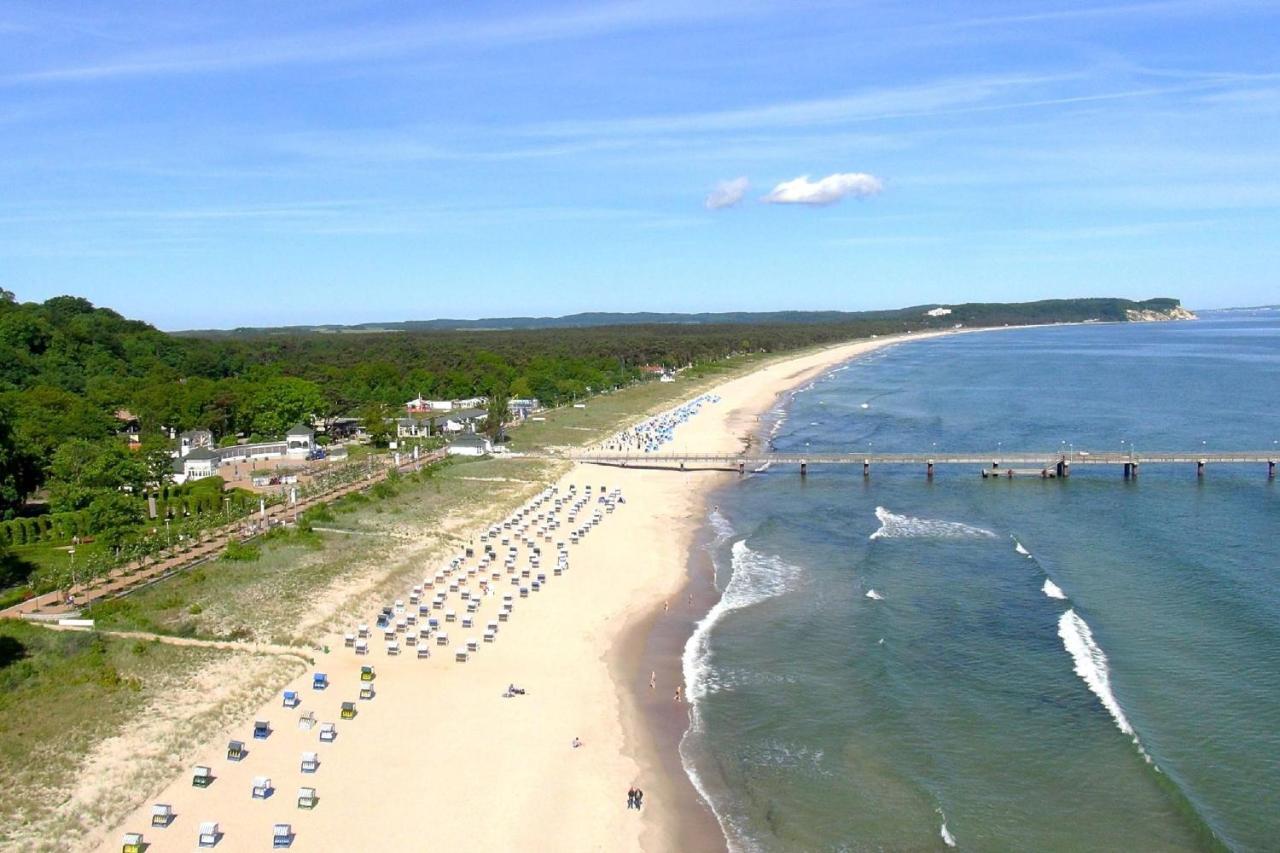 Strandnah, Balkon, Ahoi Erlebnisbad Gratis In Sellin - Strandresidenz Brandenburg Fewo 36 Goehren (Ruegen) Exterior foto